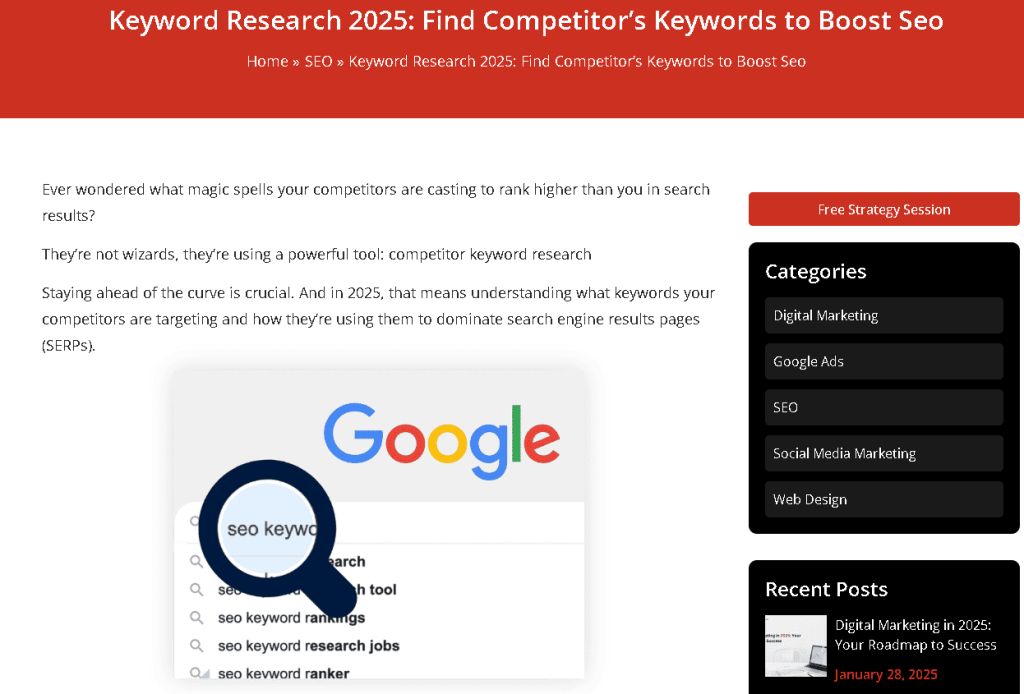 keyword research